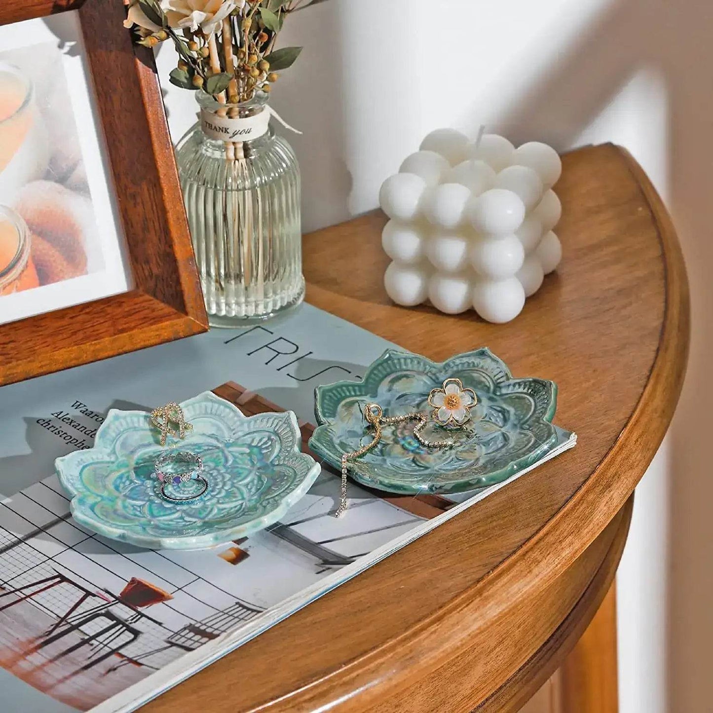 1PCS Ceramic Ring Dish Jewelry - HORA GIFT