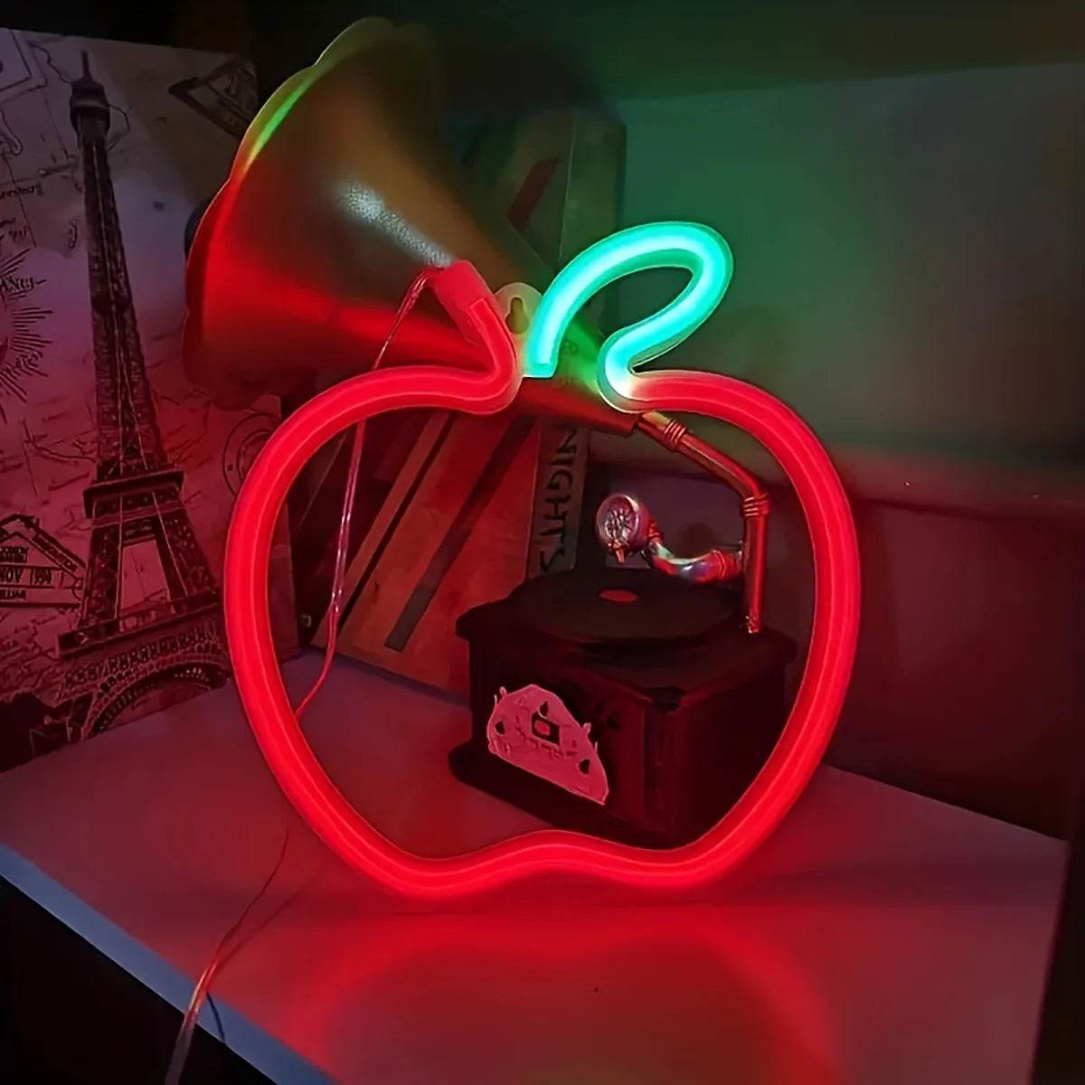 Christmas Decorative Lights, Elk Santa Claus Cute Led Lights, USB or Battery Powered - HORA GIFT