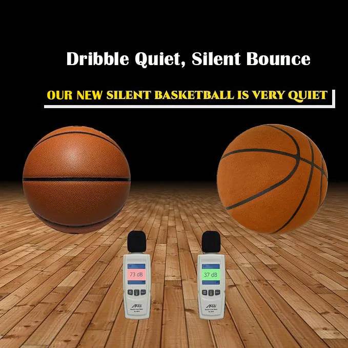 Silent Ball Dribbling Quietly Bounce Basketball No Noise - HORA GIFT