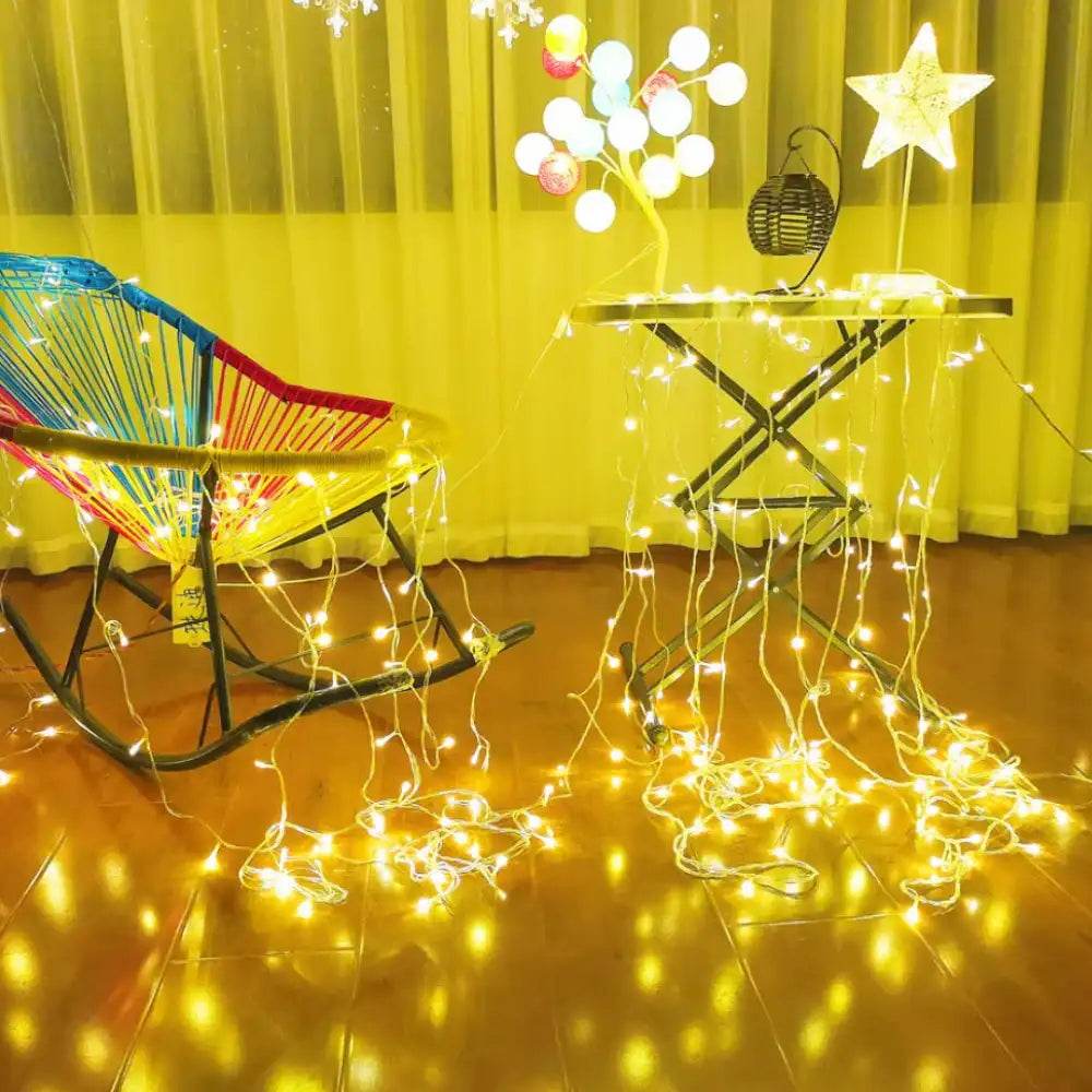 Christmas Tree Decorations Led Fairy String Lights Garlands - HORA GIFT