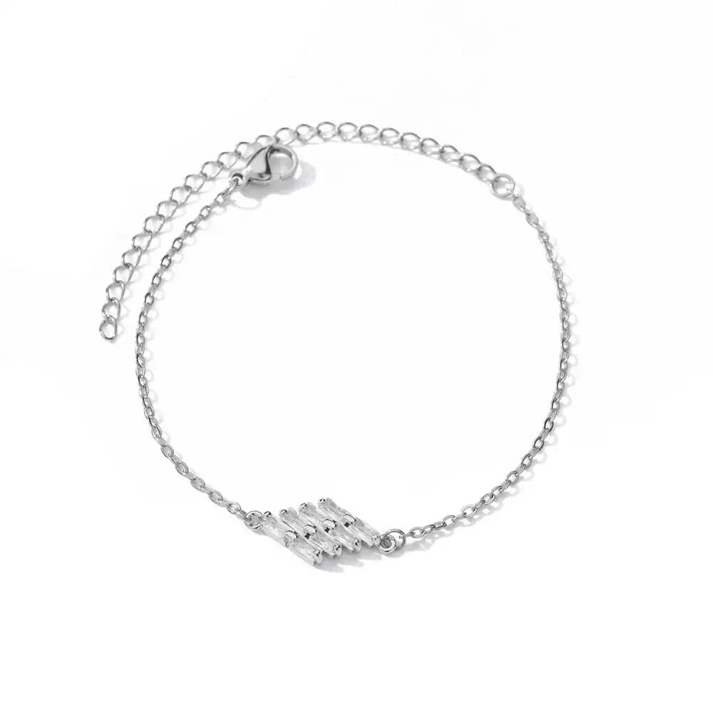 Elegant Zircon Flowers Bracelet - HORA GIFT