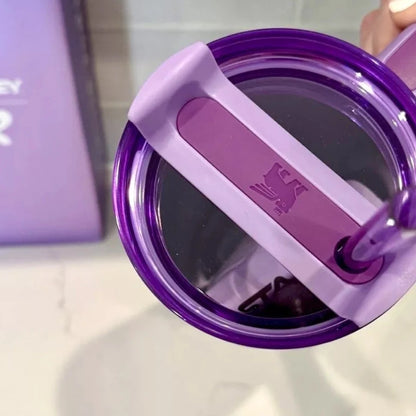 Stanley Quencher H2.0 Tumbler with Handle and Straw 40 oz | Flowstate 3-Position Lid | Cup Holder Compatible for Travel |