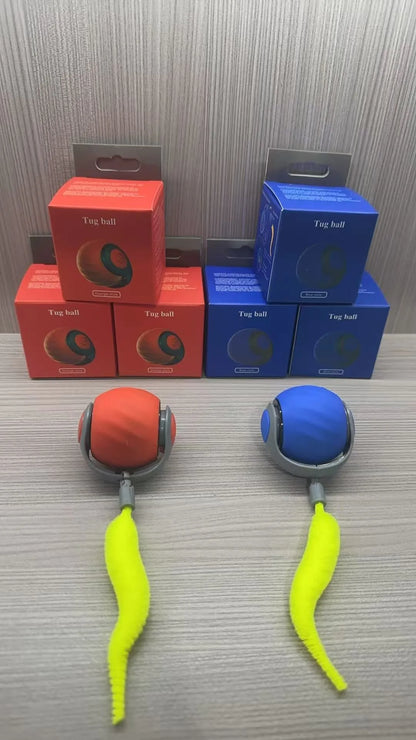 Free Shipment Interactive Indoor Training Pet Toy Active Rolling Ball Smart IQ Automatic Self Mobility Electric Cat Ball