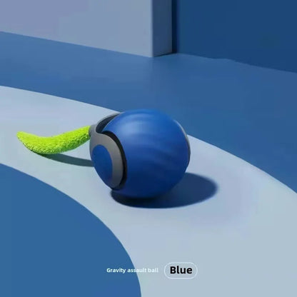 Free Shipment Interactive Indoor Training Pet Toy Active Rolling Ball Smart IQ Automatic Self Mobility Electric Cat Ball