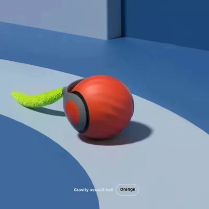 Free Shipment Interactive Indoor Training Pet Toy Active Rolling Ball Smart IQ Automatic Self Mobility Electric Cat Ball