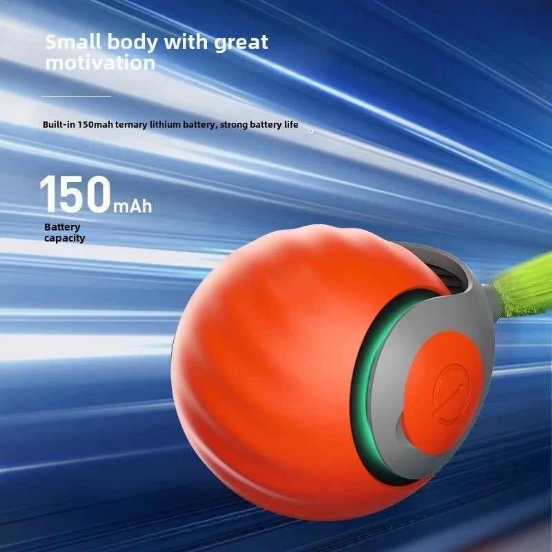 Free Shipment Interactive Indoor Training Pet Toy Active Rolling Ball Smart IQ Automatic Self Mobility Electric Cat Ball