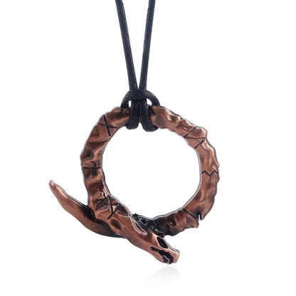 New God of War Ragnarok Keychain Kratos Ares Thor's Hammer Mjolnir Blades of Exile Leviathan Axe Weapon Penant Key Chain Jewelry - HORA GIFT