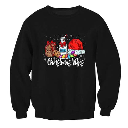 Dwarfs Christmas Cosplay Sweatshirt Xmas Gingerbread Man Couple Pullover Costume Holiday Party Hoodie Autumn Men Women Clothing - HORA GIFT