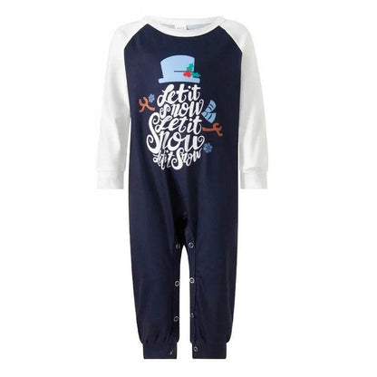 Christmas Pajamas Family Matching Outfits Adult And Kids Clothes Tops+Pants Xmas Sleepwear Sets Newborn Baby Boy Girl Jumpsuit - HORA GIFT