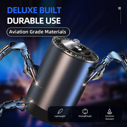 Smart Car Air Freshener, 160ML Car Fresheners Diffuser Long Lasting 6 Months with RGB Lights and Star Lights, 3 Mode Adjustable