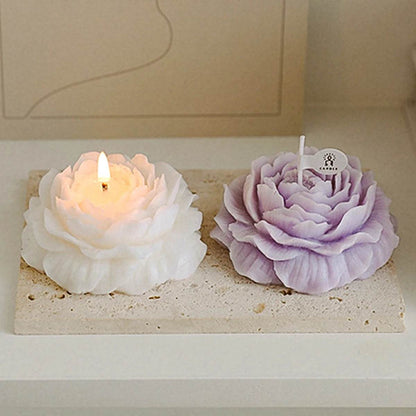 3D Peony Aromatic Candle Creative Flower Shape - HORA GIFT