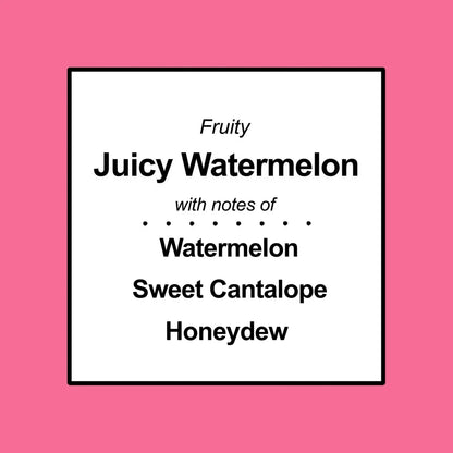 3-Wick Juicy Watermelon Scented Candle Paraffin Blend Wax 14-Ounce Container Long Lasting 65 Hours Burn Time Perfect Gift Home