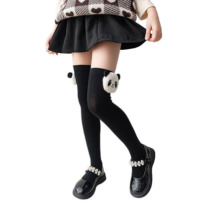 Cute Baby Girls Knee High Socks with Adorable Cartoon Characters for Infant Toddler Clothing Accessories and Gifts