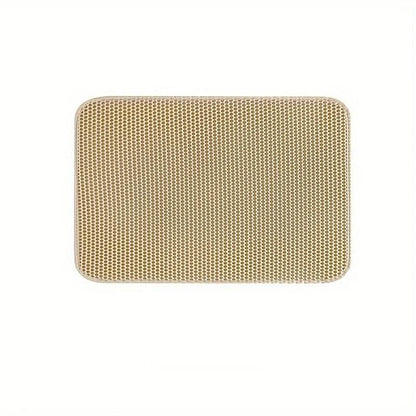 1Pc Large Size Cat Litter Mat-Advanced Honeycomb Double Layer Design - HORA GIFT