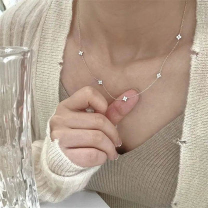 Original Design Flower Crystal Necklace - HORA GIFT