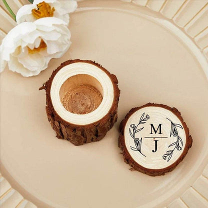 Free Custom Wedding Ring Box - HORA GIFT
