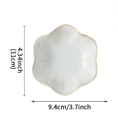 Lotus Jewelry Tray Ceramic Ring Dish Small - HORA GIFT