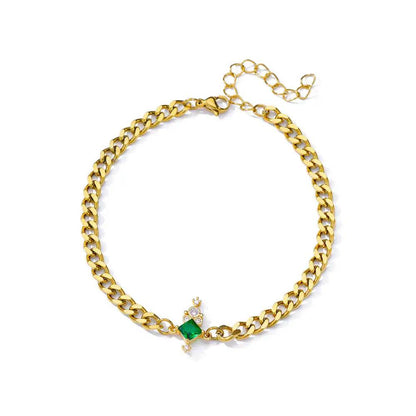 Elegant Zircon Flowers Bracelet - HORA GIFT