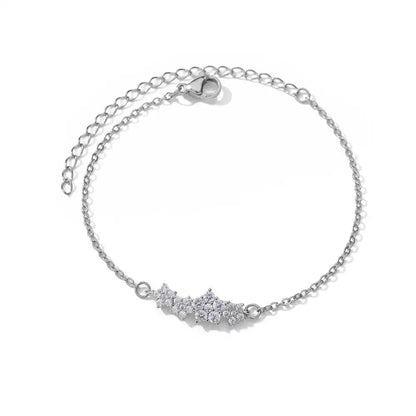 Elegant Zircon Flowers Bracelet - HORA GIFT