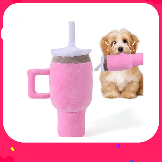 1-Piece Pet Water Cup Toy - Food-Grade PP, 2-in-1 Water & Play, Leak-Proof & Easy to Clean for Home/Outdoor