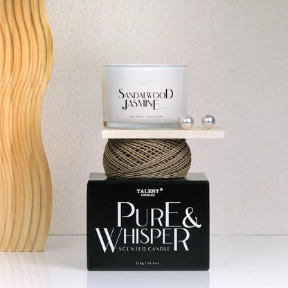 Scented Candles for Home Large 3 Wick Jar Candles with Natural Soy Wax for Aromatherapy and Relaxation Perfect Gift for Women a