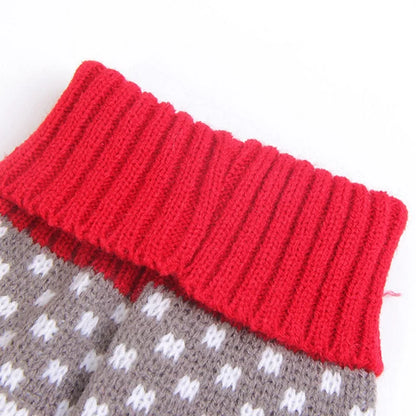 XS-XXL Christmas Pet Dog Sweaters Autumn Winter Warm Pet Cat Clothing for Small Large Dog Chihuahua Puppy Sweater Coat Outfit