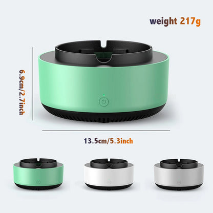 2-in-1 Intelligent Smoke-free Ashtray, Instantly Eliminates The Smell Of Second-hand Smoke, Does Not Include Batteries, Suitable