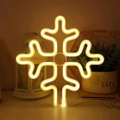 Christmas Decorative Lights, Elk Santa Claus Cute Led Lights, USB or Battery Powered - HORA GIFT