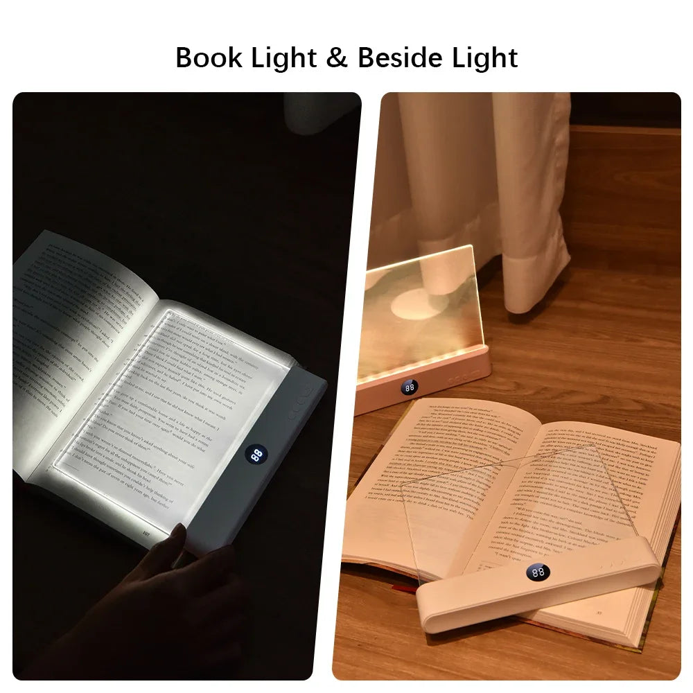 LED Reading Light Night Light Book Family Study Reading Lamp Portable Bookmark Light for Reading in Bed, Car Motivational Travel
