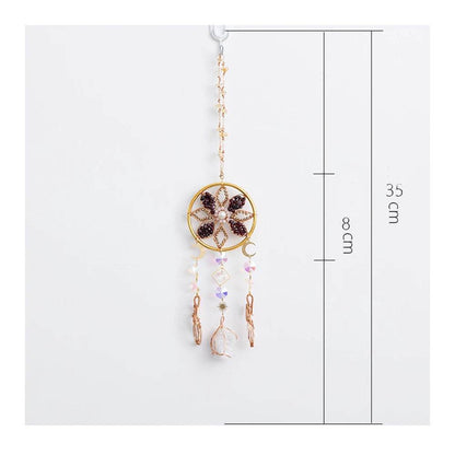 Crystal Wind Chime Suncatcher - HORA GIFT