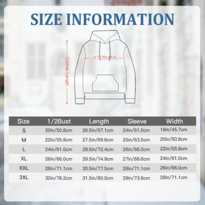 1PC [Couple Style] Fashion Casual Couple Round Neck Long Sleeve Hoodie Couple Christmas Fun Match Pattern Printed Sweatshirt