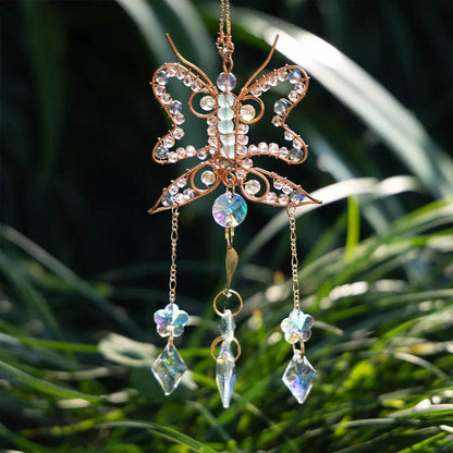 Crystal Wind Chime Suncatcher - HORA GIFT