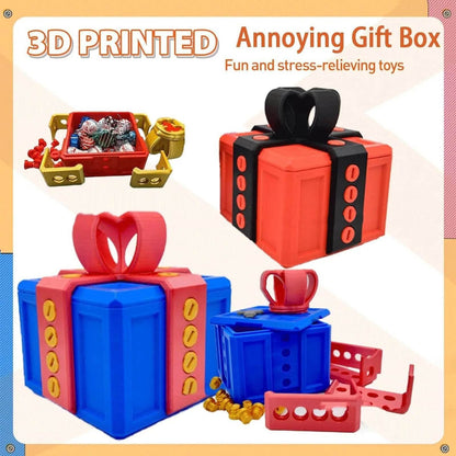 3D Printed Gift Box Humorous Funny Prank Screw Box Joke Gift - HORA GIFT