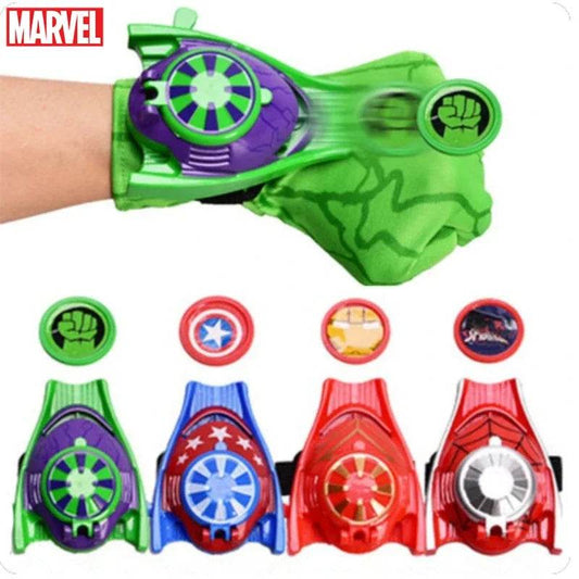 Marvel Anime Launcher Glove Toy Spider Man Hulk Iron Man Glove Cosplay Costume Launchers Gloves - HORA GIFT