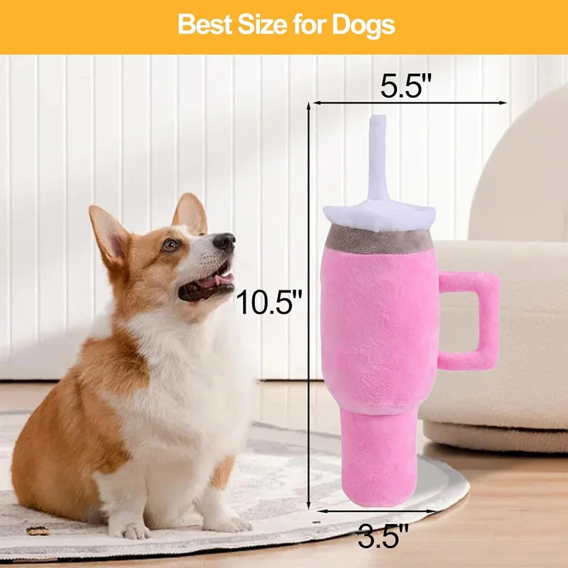 1-Piece Pet Water Cup Toy - Food-Grade PP, 2-in-1 Water & Play, Leak-Proof & Easy to Clean for Home/Outdoor