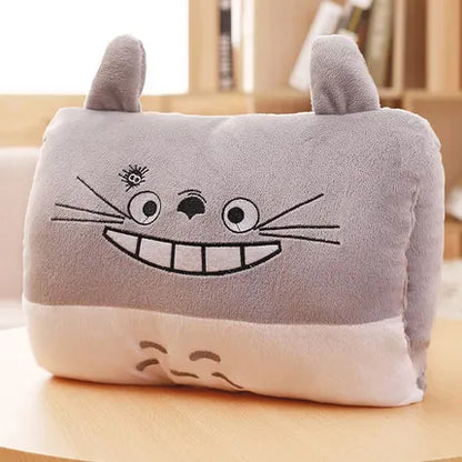 Children's Plush Pillows Hand Warmers Gloves Adults Cartoon Nap Pillows Cushions Creative Hand Warmers Plush Children's Day Gift