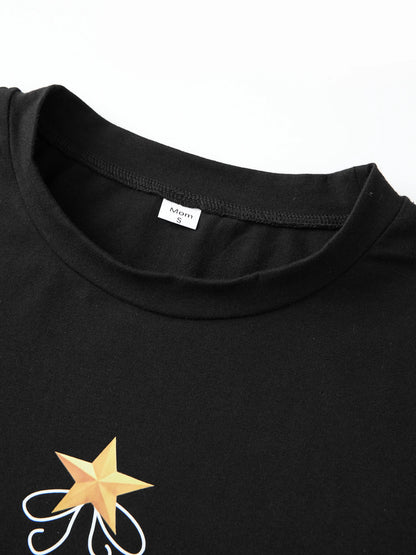 Matching Family Christmas Pajamas Set with Plaid and Letter Print Festive Holiday Sleepwear for Dad Mom and Kids Cozy PJs