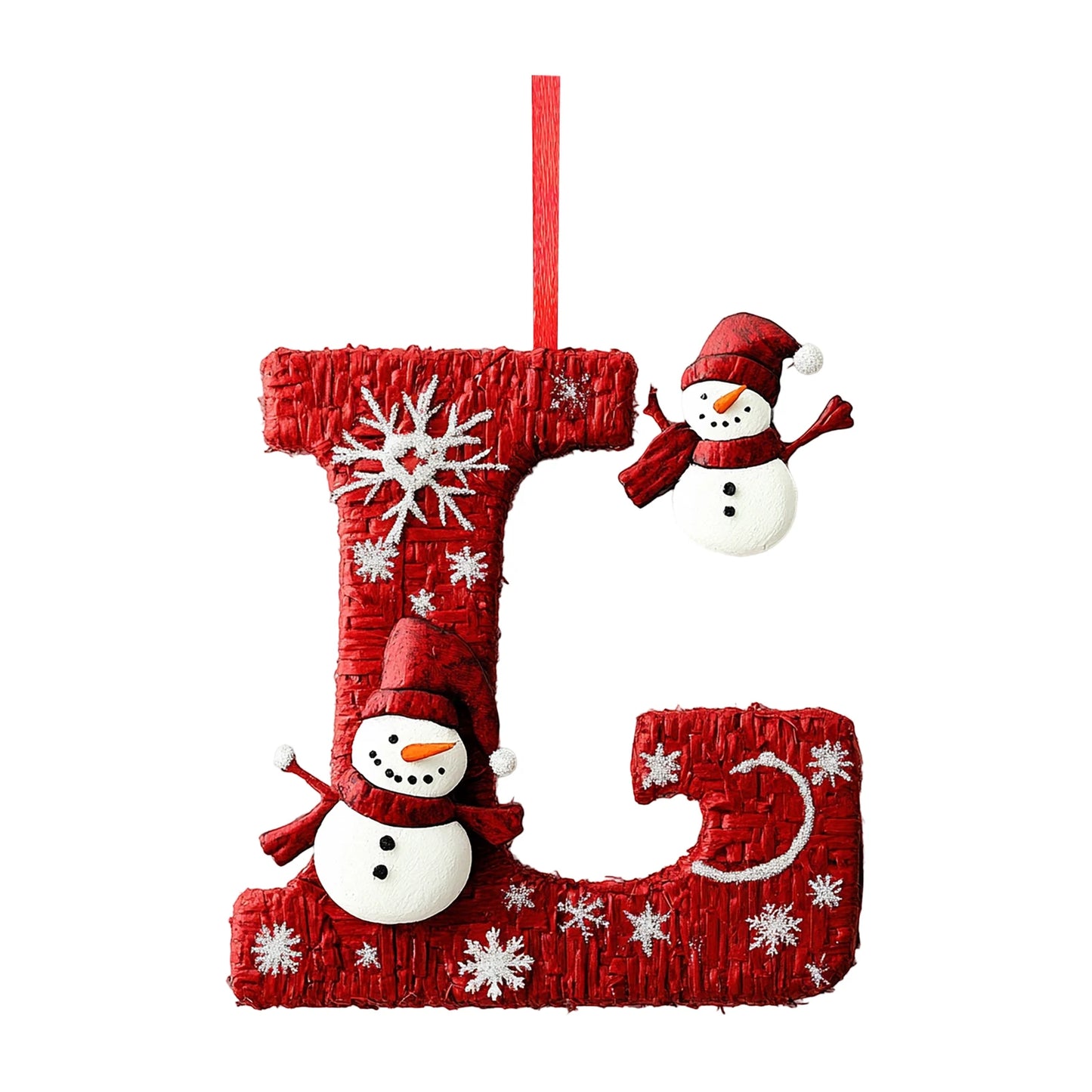 2d 26 Letter Christmas Ornaments Acrylic Flat Christmas Tree Home Decorations Ornaments Christmas Tree Decoration 2d Letter Pend