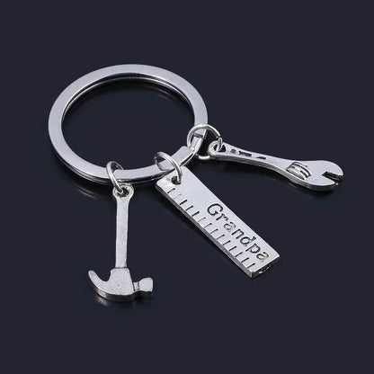 If Dad Cant Fix It No One Can Hand Tools Keychain Fathers Day Pendant Key Chain - HORA GIFT