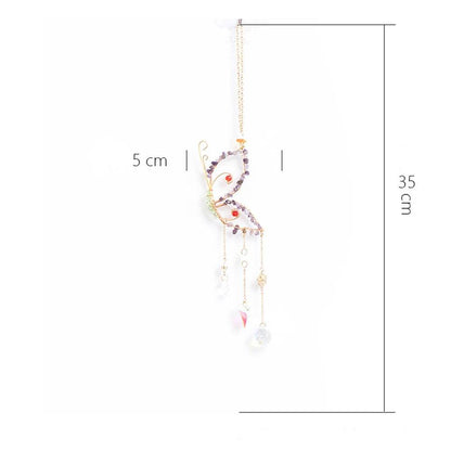 Crystal Wind Chime Suncatcher - HORA GIFT