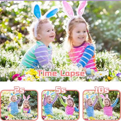 Kids Camera Digital Dual Camera HD 1080P Video Camera Toys 2 Inch IPS Screen 1080P HD Mini Cam Color Display Children Birthday G