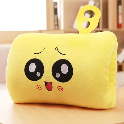 Children's Plush Pillows Hand Warmers Gloves Adults Cartoon Nap Pillows Cushions Creative Hand Warmers Plush Children's Day Gift