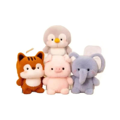 Soft Animal Series Plush Doll Pillow Elephant Pig Dog Sheep Mouse Monkey Cute Plush Toy - HORA GIFT