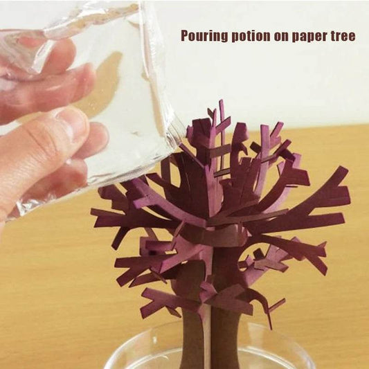 Christmas Growing Tree Interesting al Growth Tree Tabletop Toys for Kids Adults Xmas New Year Gift - HORA GIFT