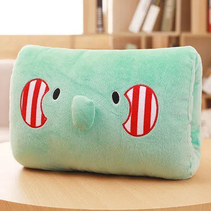 Children's Plush Pillows Hand Warmers Gloves Adults Cartoon Nap Pillows Cushions Creative Hand Warmers Plush Children's Day Gift