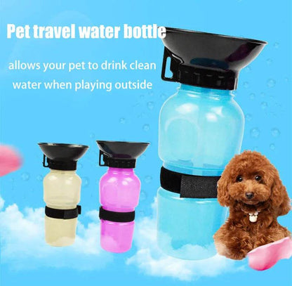 500ml Outdoor Squeeze Portable Pet Dog Water Bottle - HORA GIFT