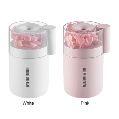 Mini Air Humidifier 180ML Portable Small Humidifier with 7 Colors Night Light Personal Humidifier for Home Bedroom Office Yoga