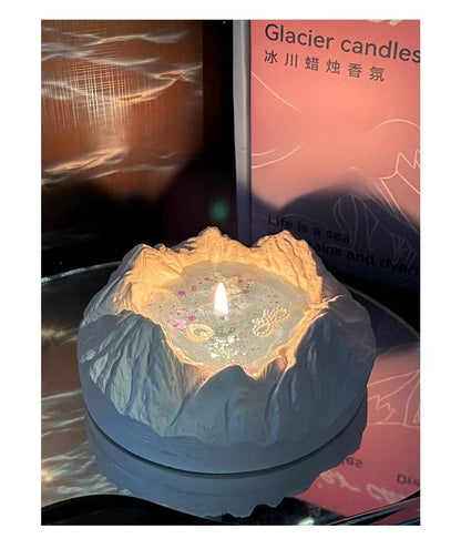Glacier Aromatherapy Candles Home Decoration Wedding Birthday Gift for Girlfriend and Best Friends