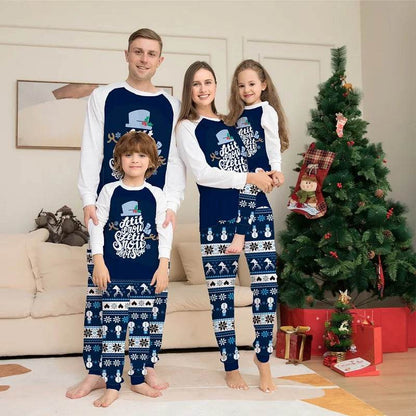 Christmas Pajamas Family Matching Outfits Adult And Kids Clothes Tops+Pants Xmas Sleepwear Sets Newborn Baby Boy Girl Jumpsuit - HORA GIFT