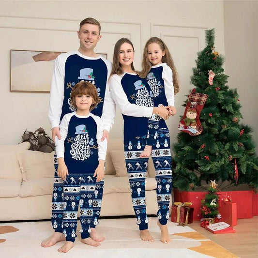 Christmas Pajamas Family Matching Outfits Adult And Kids Clothes Tops+Pants Xmas Sleepwear Sets Newborn Baby Boy Girl Jumpsuit - HORA GIFT